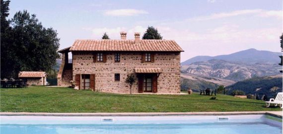 Toskana Ferienwohnungen Piandigoro im Val d'Orcia