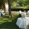 Villa Il Salicone - Hochzeitsfeier im Garten