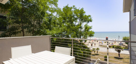 Maremma Ferienwohnung am Strand, Balkon