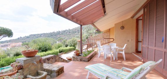 Maremma Ferienwohnung, Ausblick